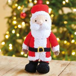 Father Christmas Toy Knitting Pattern Knitting Pattern