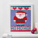 Santa Artwork Knitting Pattern