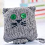 5 Quick Animal Toys: Hamster, Cat & Pandas Knitting Pattern