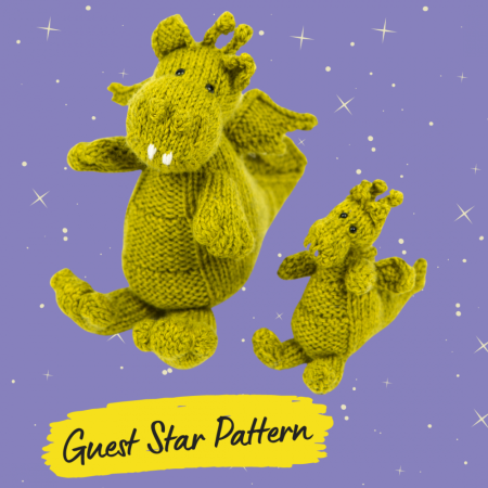 VIP Sue Stratford Pattern: Dragon Family Knitting Pattern