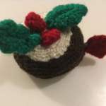Christmas Pudding Tape Measure Knitting Pattern
