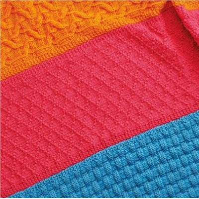 Textured gift blanket part 2