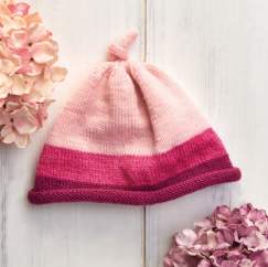 Colourblock Set: Child’s Hat Knitting Pattern