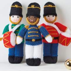 Toy soldiers Knitting Pattern