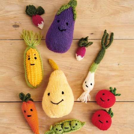 Happy Harvest Veg-along part one Knitting Pattern