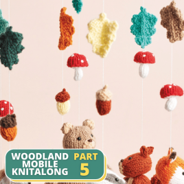 Woodland Mobile Knitalong Part 5 Knitting Pattern
