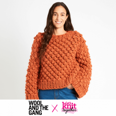 TWO WEEKS ONLY! Wool and the Gang Winter Jumper Knitting Pattern
