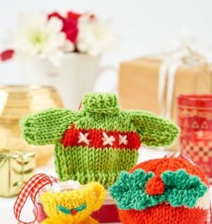 Knitted decorations