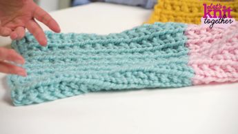 Knit a Scarf in Easy Steps Knitting Video