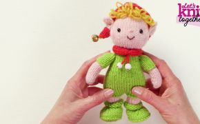 Knit an Elf on the Shelf Knitting Video