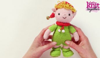 Knit an Elf on the Shelf Knitting Video