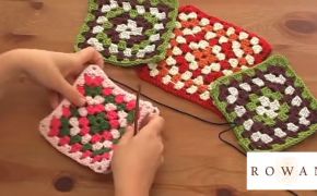 How to Join Crocheted Granny Squares crochet Video
