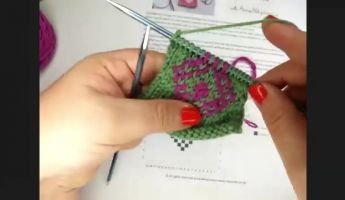 Colourwork Workshop with Anna Nikipirowicz: Strandtarsia Knitting Video