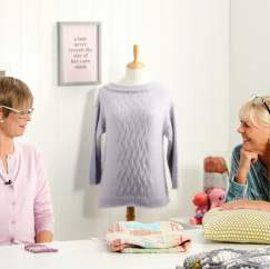 How to: work slip stitch knitting