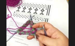Colourwork Workshop with Anna Nikipirowicz: Fair Isle Knitting Video