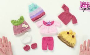 How to Knit Dolls’ Clothes Knitting Video