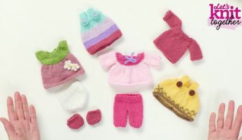 How to Knit Dolls’ Clothes Knitting Video