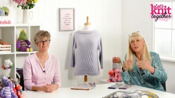 How to: work Fair Isle with one hand, two strands Knitting Video