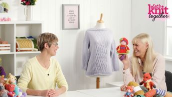 How to work: picot edge cast off Knitting Video