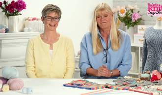 How to: work knit stitch